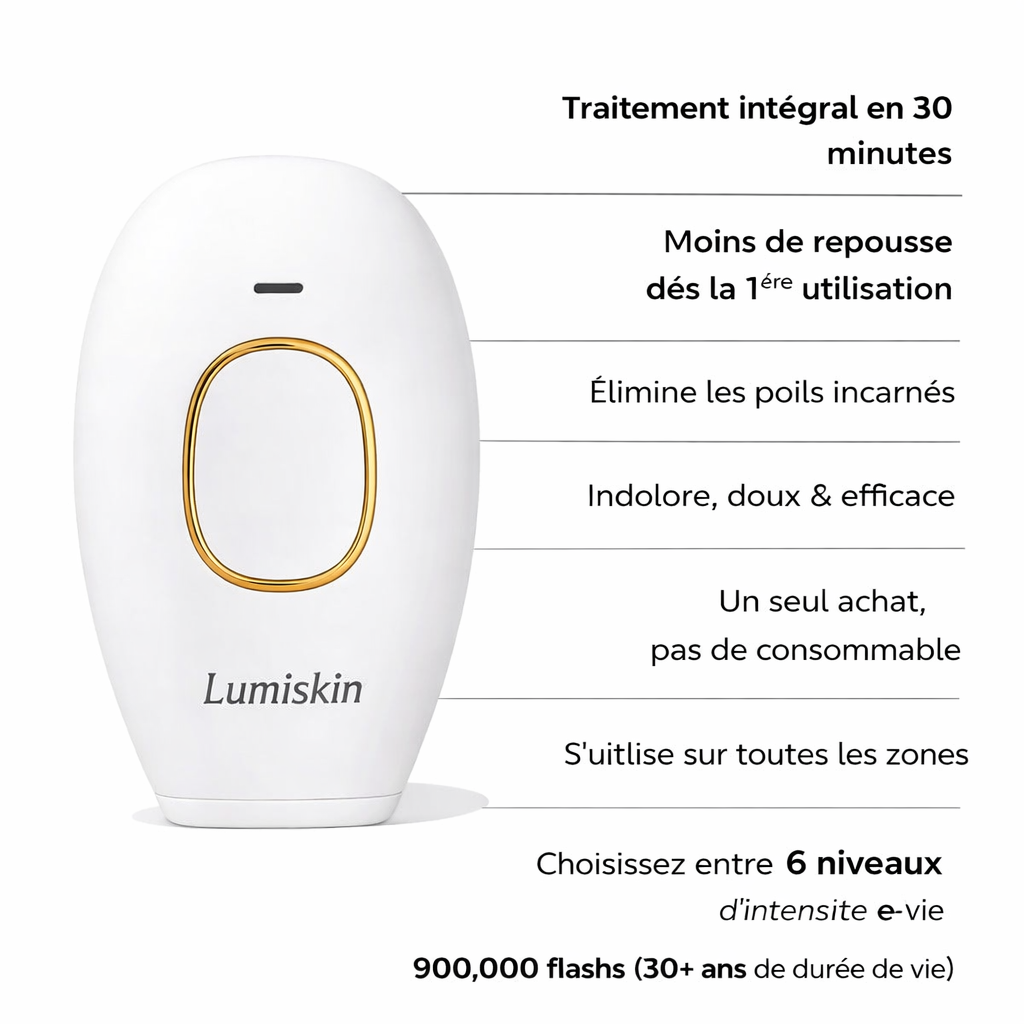 Epilateur lumière pulsée